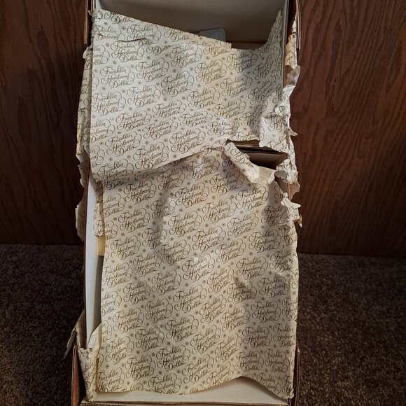 Vntg Franklin Mint Heirloom Premier Edition Disney Cinderella Porcelain Doll. - Picture 4 of 14